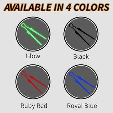 Glow in The Dark Chopsticks Reusable, Snack Chopsticks for Gamers, Chopstick Trainers, Keep Fingers Clean with our Finger Chopsticks, Perfect Chopsticks for Beginners (1, Glow)