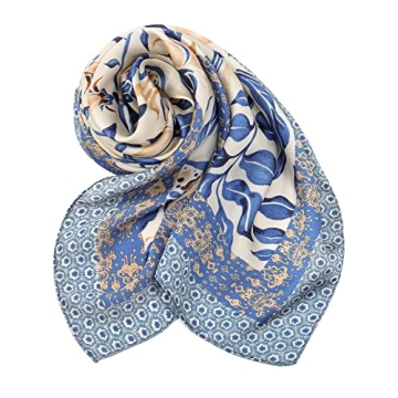 RIIQIICHY Satin Scarf - Stylish Hair Wrap for All Occasions