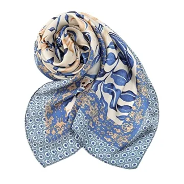 RIIQIICHY Satin Scarf - Stylish Hair Wrap for All Occasions