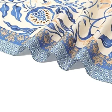 RIIQIICHY Satin Scarf - Stylish Hair Wrap for All Occasions