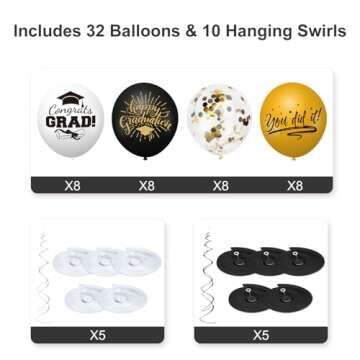 AKEROCK Graduation Decorations for Class of 2025