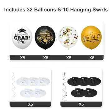 AKEROCK Graduation Decorations for Class of 2025