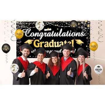 AKEROCK Graduation Decorations for Class of 2025