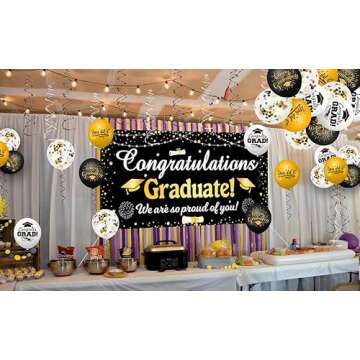 AKEROCK Graduation Decorations for Class of 2025