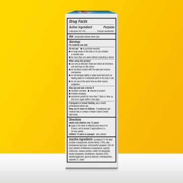 Aspercreme Lidocaine Pain Relief Cream Soothes Aggravated Nerves, Numbing Topical Analgesic with Max...