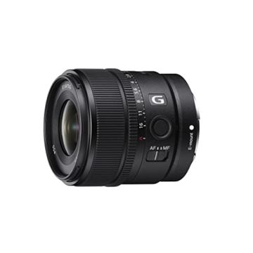 Sony E 15mm F1.4 G APS-C Wide-Angle Lens for Stunning Photography
