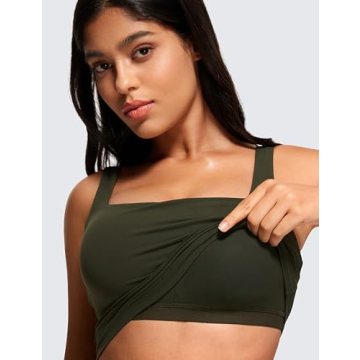 CRZ YOGA Butterluxe Women's Sports Bra for Comfort and Style