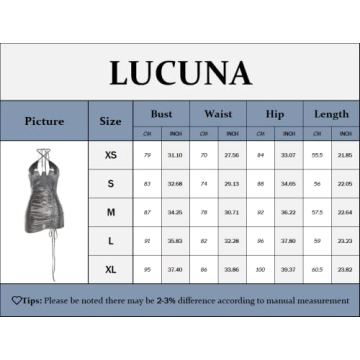 Lucuna Sparkly Corset Dress Backless Hollow Out Party Wear