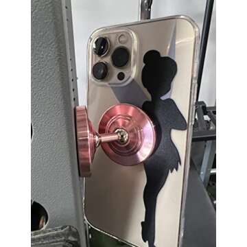 Gym Buddy Magnetic Phone Mount for All Phones - Pink