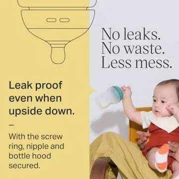 Tommee Tippee Natural Start Anti Colic BPA Free Silicone Baby Bottles, 5oz, Newborn 0+ Months, Silicone Feels Like Mother's Skin, Slow Flow Breast-Like Teat, Pack of 2