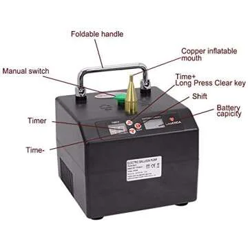 Lagenda Balloon Inflator B231 Portable Electric Pump