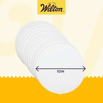 Premium Round Cake Boards - Durable & Beautiful