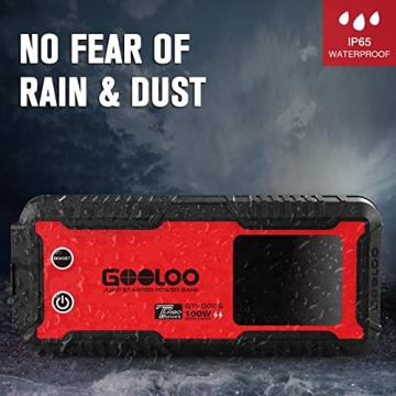 GOOLOO GT4000S 4000 Amp Jump Starter 100W Fast Charge
