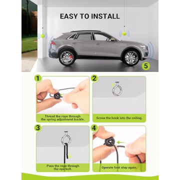 SARDVISA Garage Parking Aid - Easy Installation & Durable