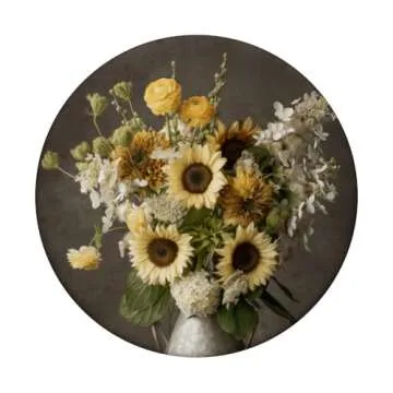 Light Sunflowers Ranunculus PopSockets Adhesive Grip