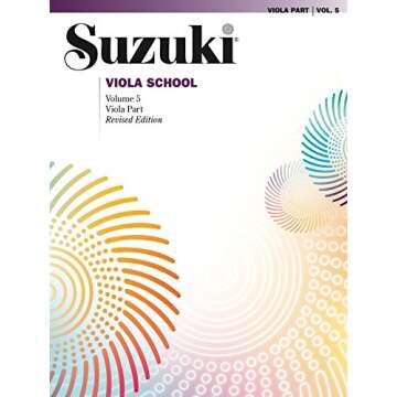 Suzuki Viola School - Volume 5 (Revised): Viola Part
