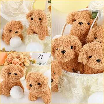 Mini Plush Puppies Party Favors for Kids