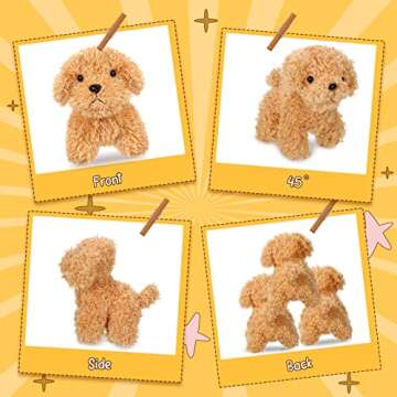 Mini Plush Puppies Party Favors for Kids