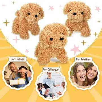 Mini Plush Puppies Party Favors for Kids