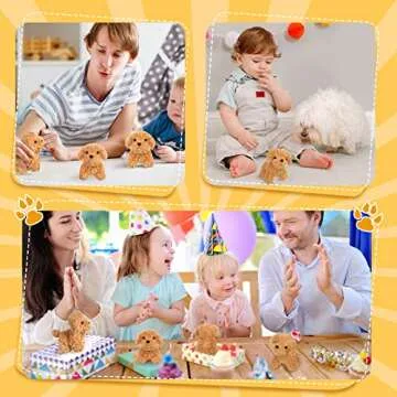 Mini Plush Puppies Party Favors for Kids