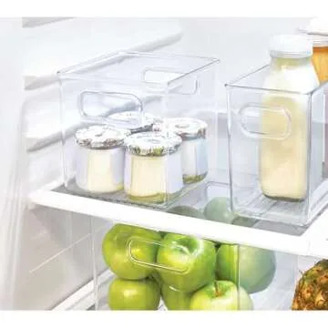 iDesign Recycled Plastic Kitchen Storage Organizer Bin