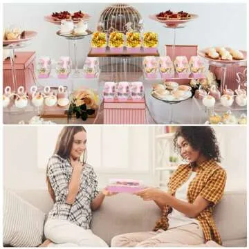 ylnurac 100Pack Pink Aluminum Foil Mini Loaf Pans With Lids, 6.8 Oz Rectangle Baking Cups Disposable Muffin Pans Tins Holders For Brownie Mini Cake Bread