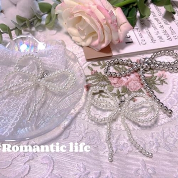 Elegant Pearl Bowknot Shoe Decoration Charms for Women