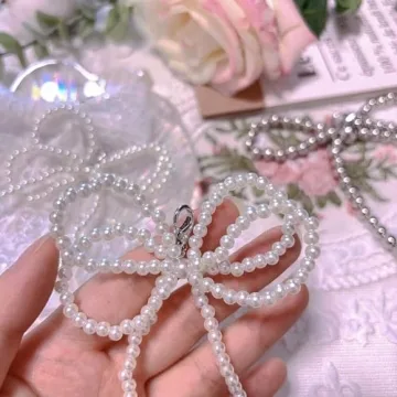 Elegant Pearl Bowknot Shoe Decoration Charms for Women