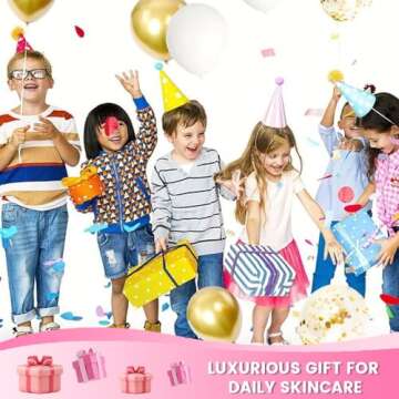 Kaely 10 Pack Cherry Face Masks for Kids, Spa Party Facial Mask Skincare Set, Sheet Masks Skin Care, Moisturize Soothe for All Skin Types, Christmas Birthday Gifts for Women Men Girls, 06