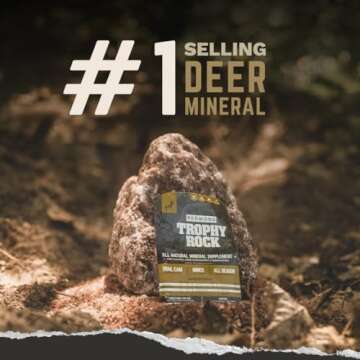 TROPHY ROCK Redmond All Natural Mineral Salt Rock, Deer Lick and Entice (10 LB)