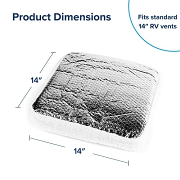 Camco RV Vent Insulator for Comfort-Boosting Travel