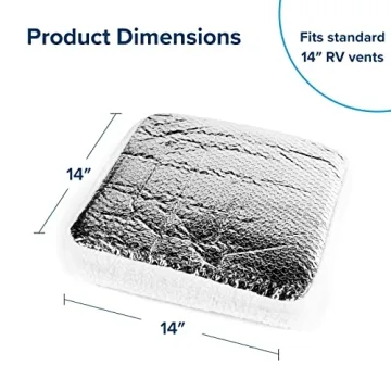 Camco RV Vent Insulator for Comfort-Boosting Travel