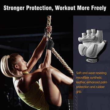 FREETOO Women's Workout Gloves - Breathable & Comfortable Fit