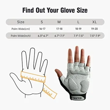 FREETOO Women's Workout Gloves - Breathable & Comfortable Fit