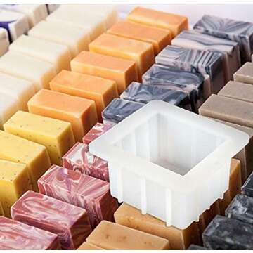 Mose Cafolo Silicone Soap Molds for DIY Craft Projects