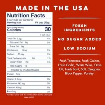 Yo Mama's Foods Keto Marinara Pasta Sauce - (3) 12.5 Ounce Jars - No Sugar Added, Low Carb, Low Sodium, Gluten Free, Paleo Friendly, and Made with Fresh, Non-GMO Tomatoes