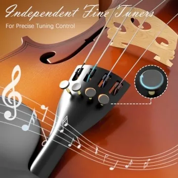 Beginner 1/8 Violin for Kids Age 4-5, Complete Set