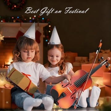 Beginner 1/8 Violin for Kids Age 4-5, Complete Set