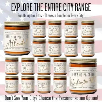 Chicago Candle Gifts for Home - Clean & Eco-Friendly