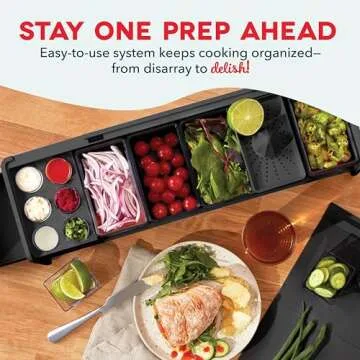Prepdeck Gen 2 Recipe Prep & Storage Station for Efficient Cooking