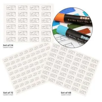 SoHo Urban Artist Oil Pastels Set - Blendable Vibrant Colors