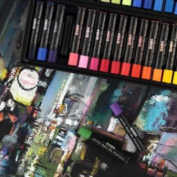 SoHo Urban Artist Oil Pastels Set - Blendable Vibrant Colors