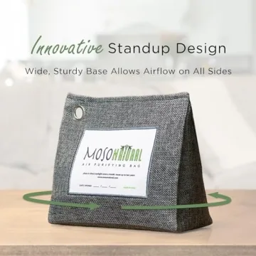 Moso Bamboo Charcoal Air Purifying Bag 600g Odor Eliminator