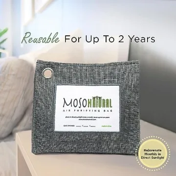 Moso Bamboo Charcoal Air Purifying Bag 600g Odor Eliminator