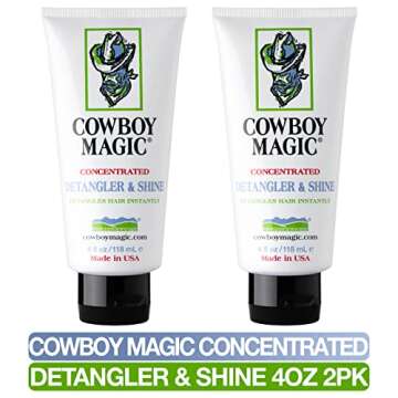 Cowboy Magic Detangler & Shine for Horses - 2 Pack