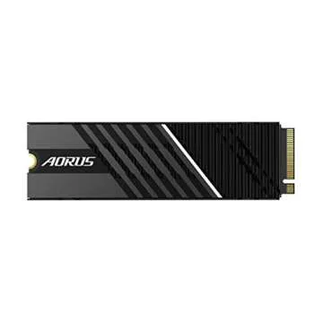 GIGABYTE AORUS Gen4 7000s SSD 1TB PCIe 4.0 NVMe M.2, Nanocarbon Coated Aluminum Heatsink, 3D TLC NAND, SSD GP-AG70S1TB