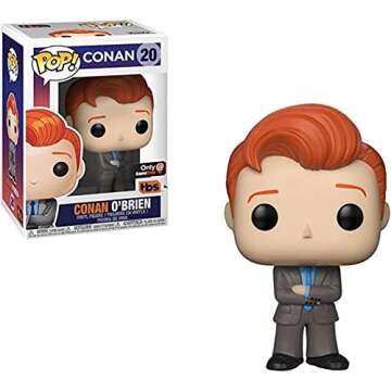 Collectible Funko Pop! Conan O'Brien Suit Vinyl Figure - SDCC 2018 Exclusive