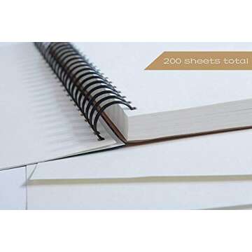Bachmore Sketchpad 9X12 Inch for Artists - 100 Sheets