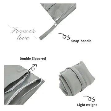 ALVABABY Waterproof Wet Dry Bags Reusable Organizer