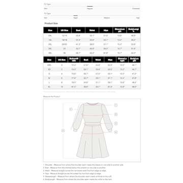 CIDER Plus Size Midi Dress Summer Fruit Patterned Square Neck Puff Sleeve Boho Vacation Casual Midi Dress for Curvy Women Ivory